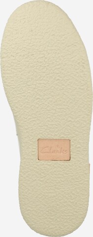 CLARKS Kotníkové tenisky 'Craft Cup' – bílá