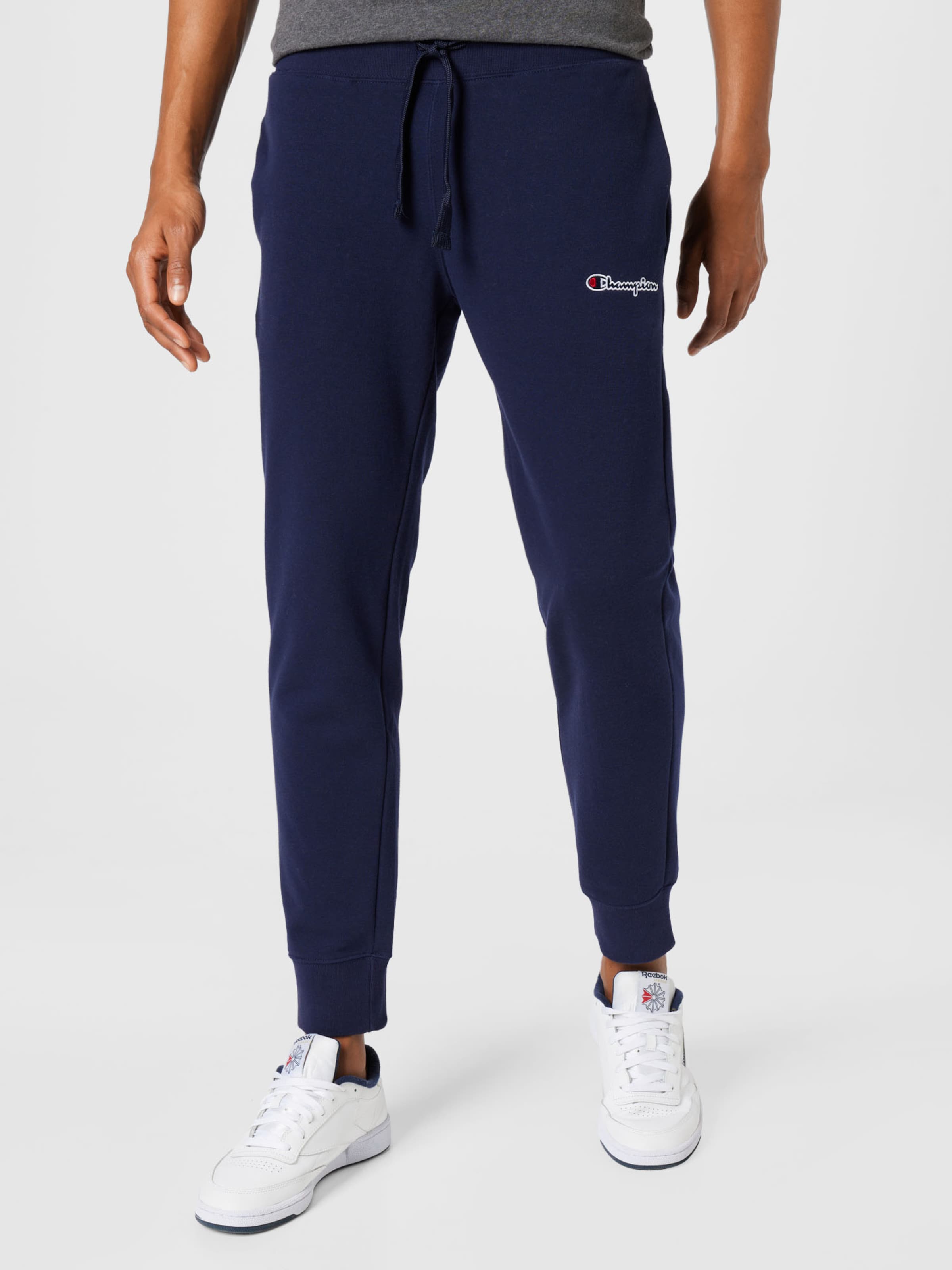 Abbigliamento Uomo Champion Authentic Athletic Apparel Pantaloni in Blu Scuro 
