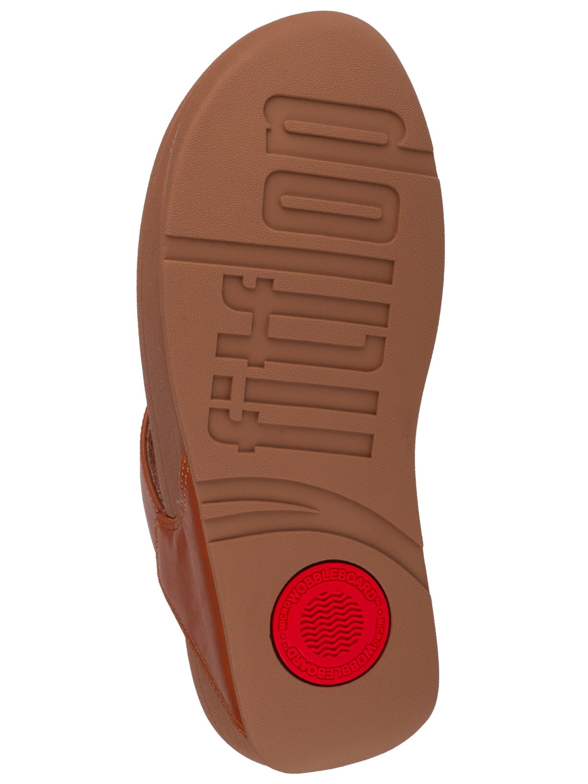 FitFlop T-bar sandals 'FitFlop Lulu' in Brown