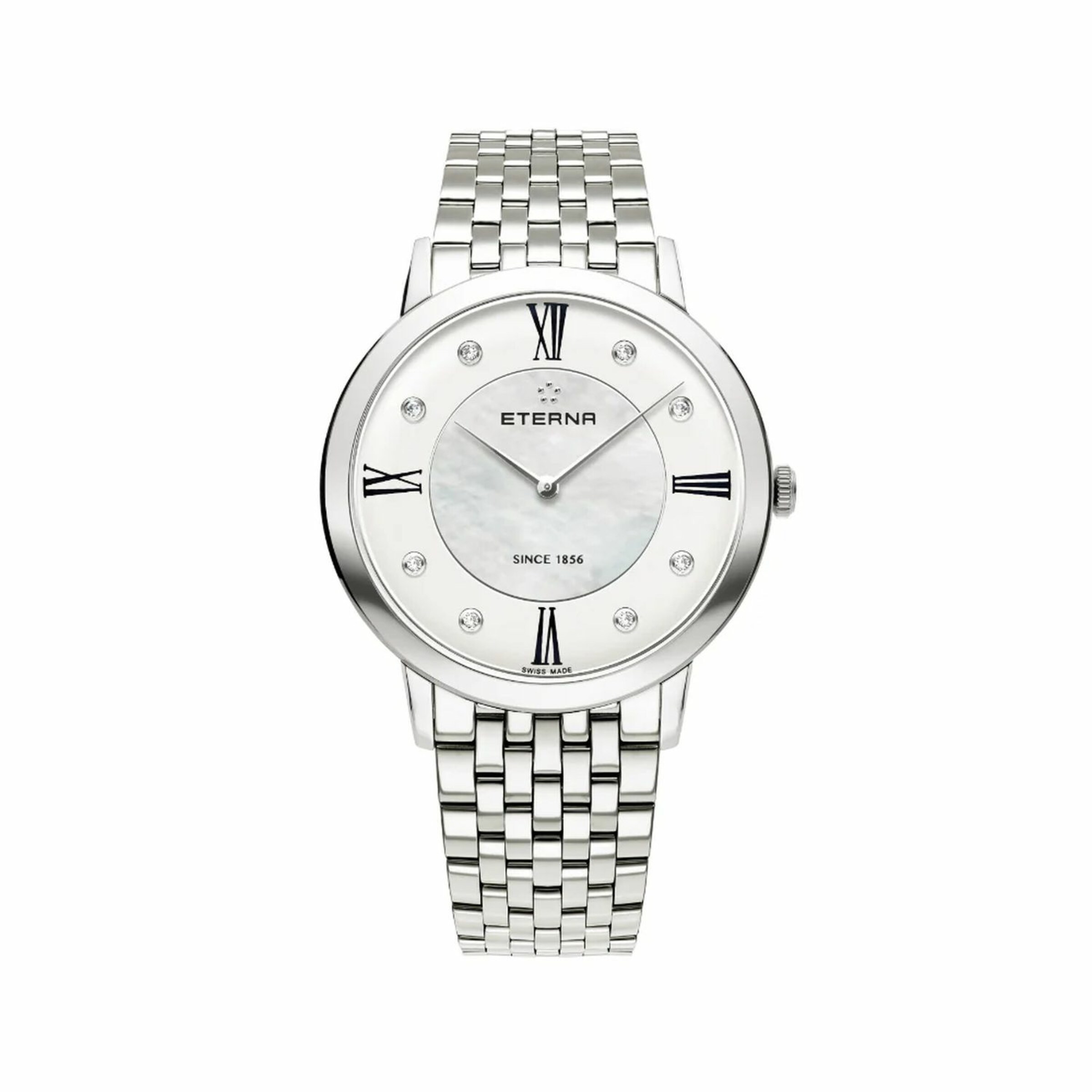 ETERNA Analoog horloge in Zilver: voorkant