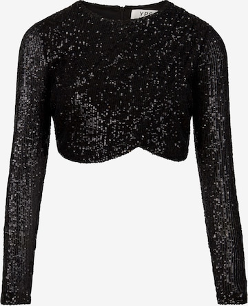 Young Poets - Blusa 'Marlie' en negro: frente