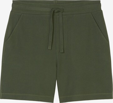 Marc O'Polo Loose fit Pants in Green: front