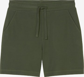 Marc O'Polo Loose fit Pants in Green: front