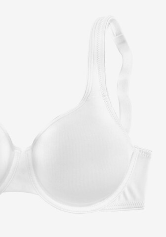 T-shirt Reggiseno di LASCANA in bianco