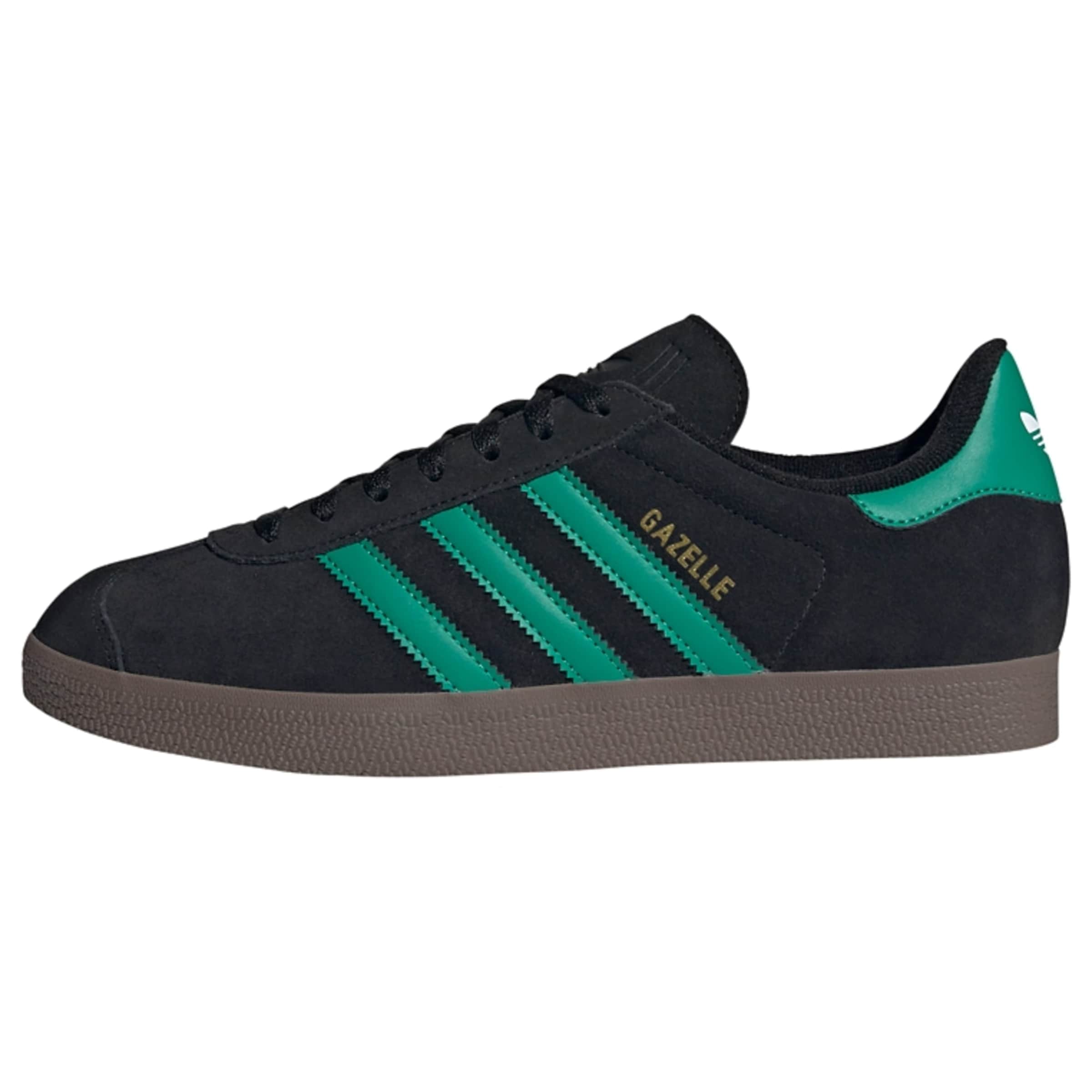 ADIDAS ORIGINALS Låg sneaker 'Gazelle' i svart: framsida