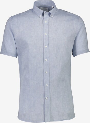Lindbergh Slim fit Button Up Shirt in Blue: front