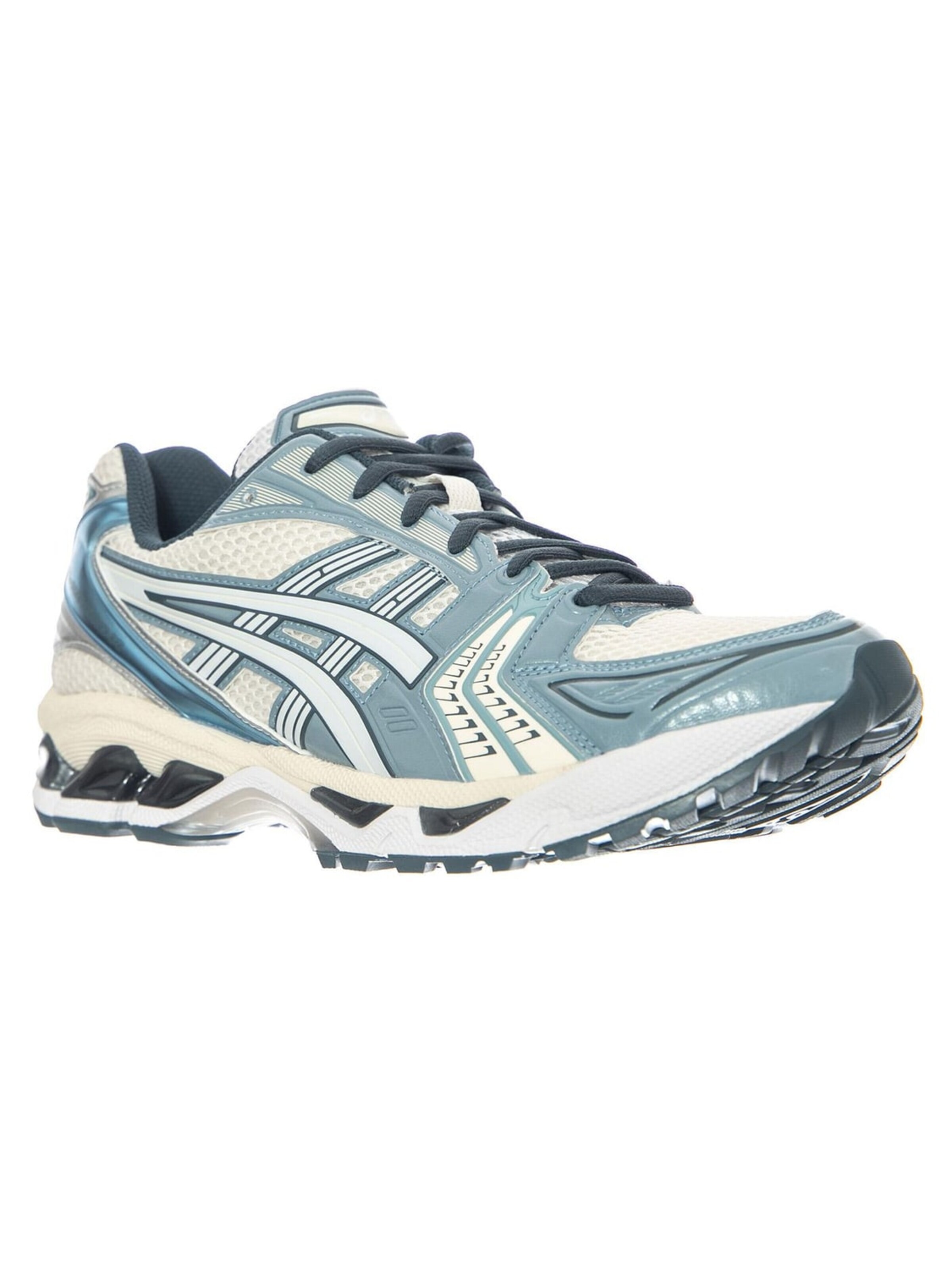 ASICS Buty sportowe sznurowane 'Gel-Kayano 14 Cream/Raw Indigo' w kolorze zielony: przód