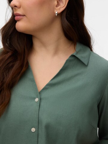 Vero Moda Curve Bluse 'VMCMymilo' in Grün