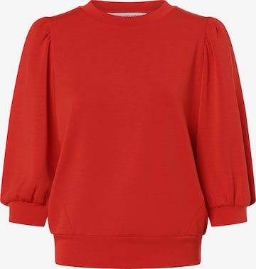 Sweat-shirt 'Tenny' SELECTED FEMME en rouge : devant