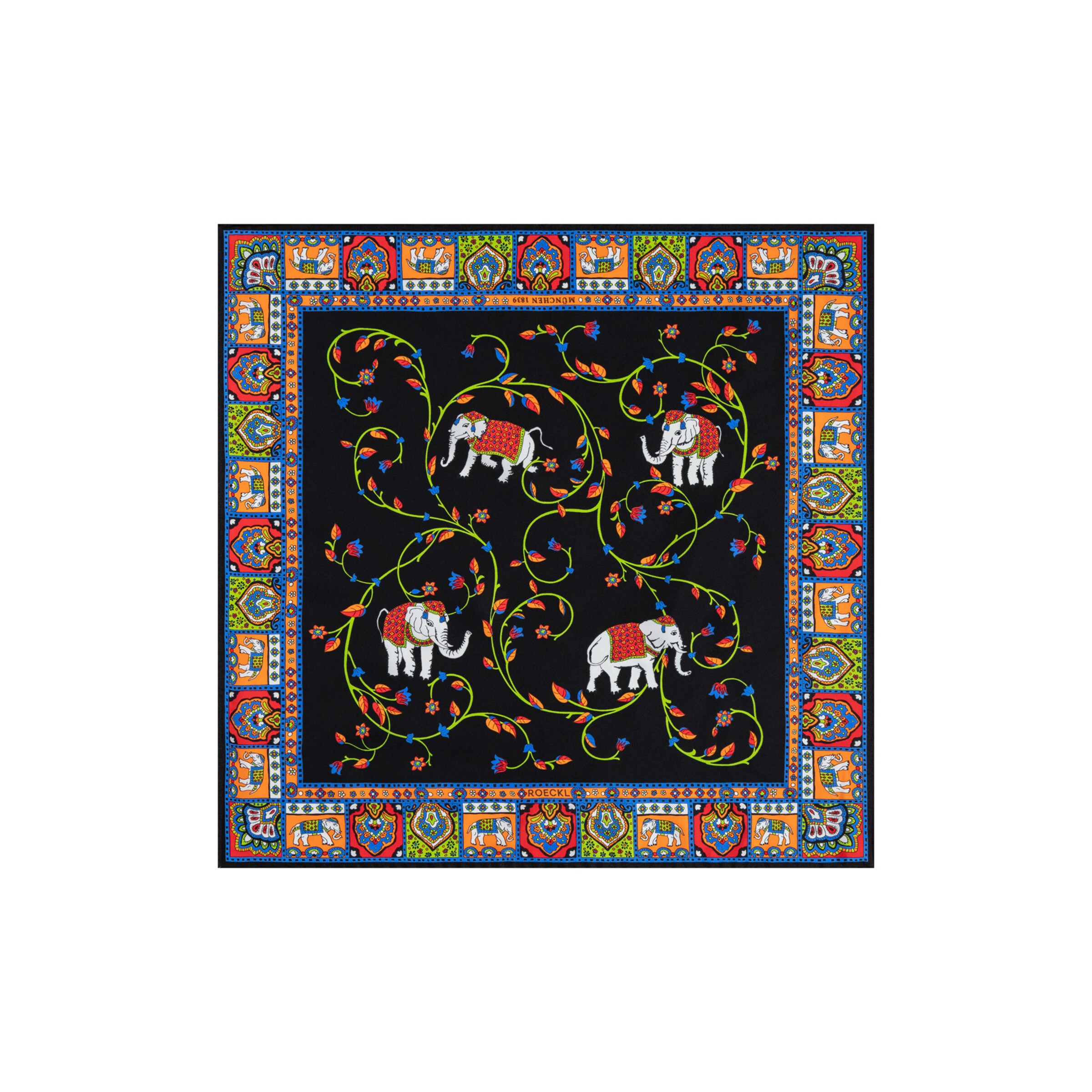 Roeckl Doek 'ELEPHANT GARDEN NICKY' in Gemengde kleuren: voorkant