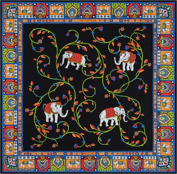 Foulard 'ELEPHANT GARDEN NICKY' Roeckl en mélange de couleurs : devant