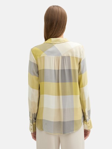TOM TAILOR Bluse in Grün