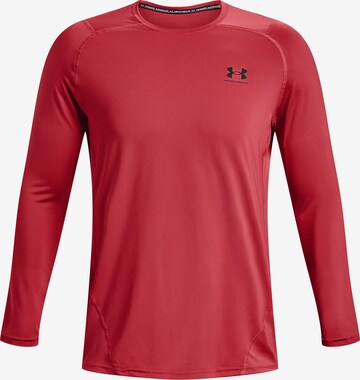 UNDER ARMOUR Funktionsshirt in Rot: predná strana