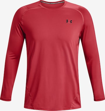 UNDER ARMOUR Functioneel shirt in Rood: voorkant