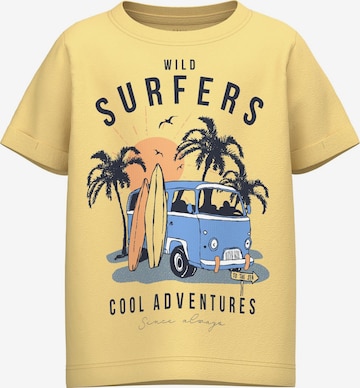 NAME IT Shirt 'VUX' in Yellow: front