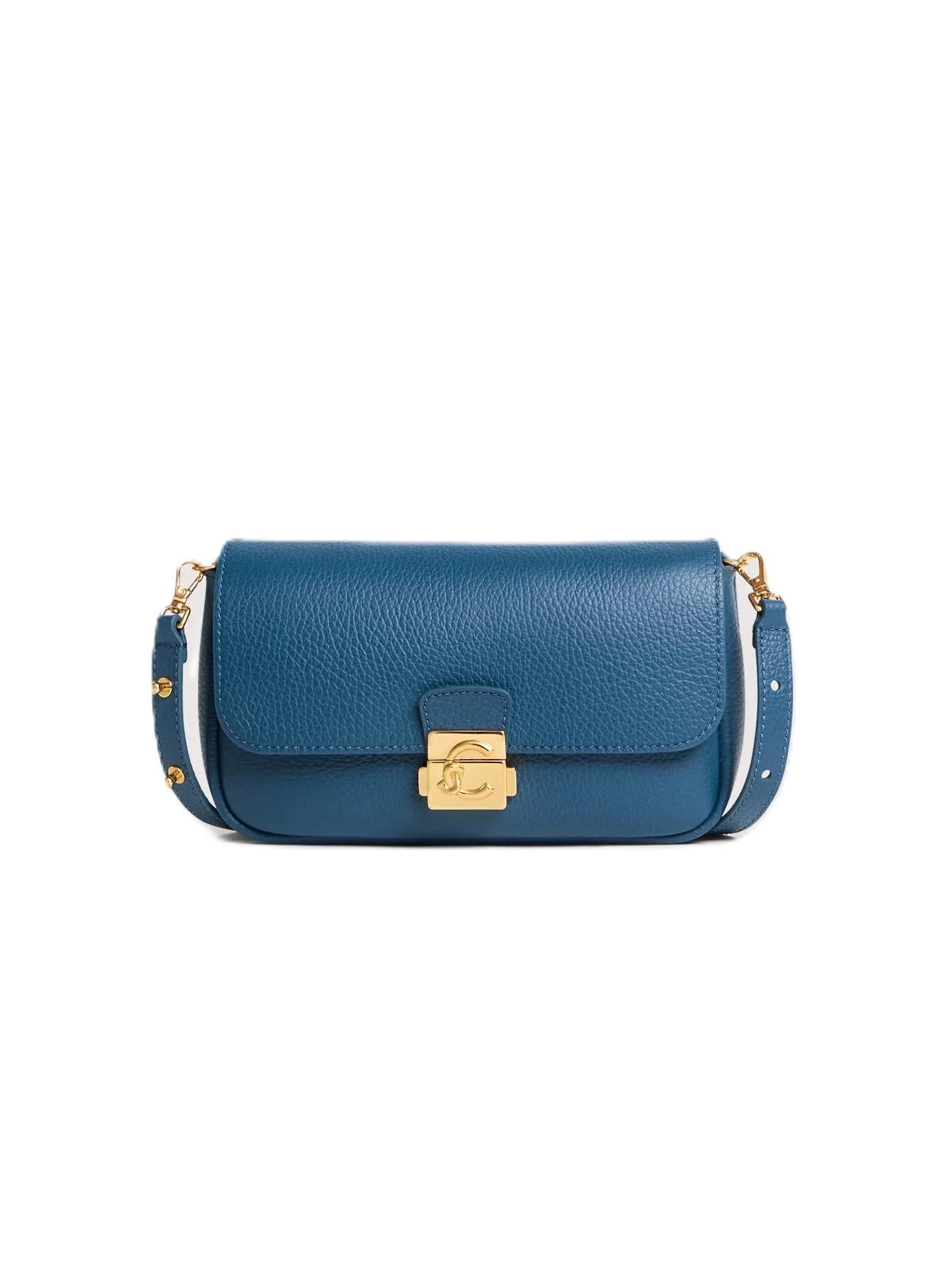 Borsa a tracolla 'E5U4K520101' di Coccinelle in blu: frontale
