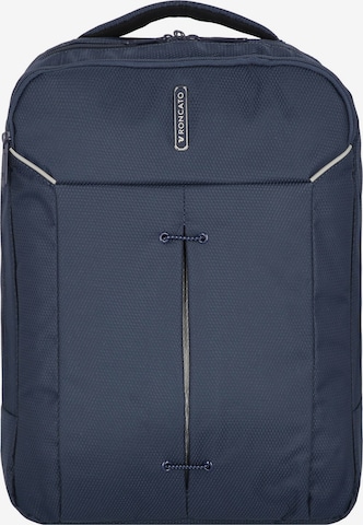 Roncato Rucksack in Blau: Vorderseite