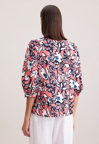 SEIDENSTICKER Blouse 'Schwarze Rose' in Roze