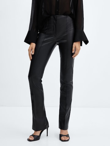 MANGO Skinny Broek 'Jazzy' in Zwart: voorkant