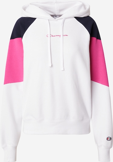 Champion Authentic Athletic Apparel Sweat-shirt en marine / rose / blanc, Vue avec produit