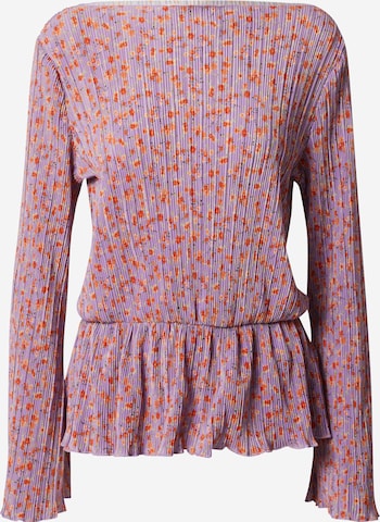 Monki Blouse in Purple: front