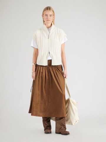 VERO MODA Strikvest 'VMBANG' i beige