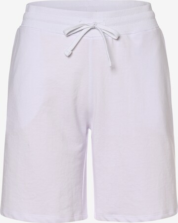 Franco Callegari Regular Pants in White: front