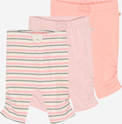 STACCATO Leggings in Khaki / Powder / Dusky pink / Light pink / White, Item view