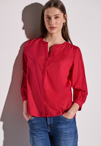 STREET ONE Bluse in Rot: Vorderseite