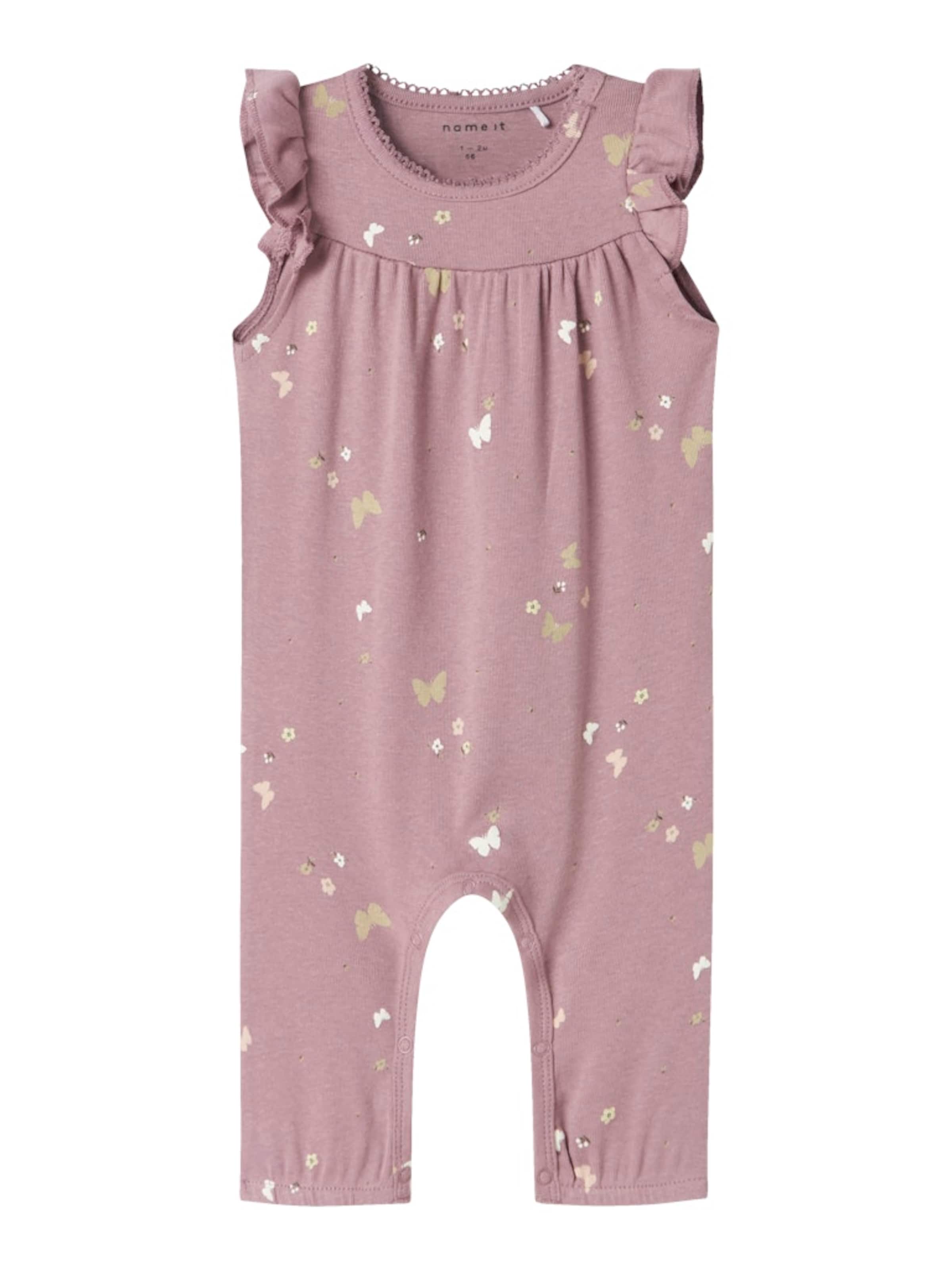 NAME IT Dupačky/body 'NBFDisse' – fialová: přední strana