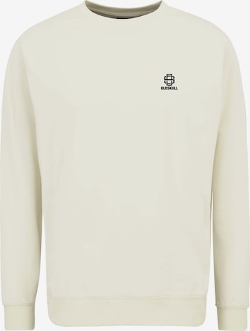 Oldskull Sweatshirt in White: front