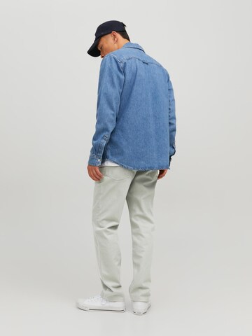 JACK & JONES Regular Jeans 'Chris' in Grau