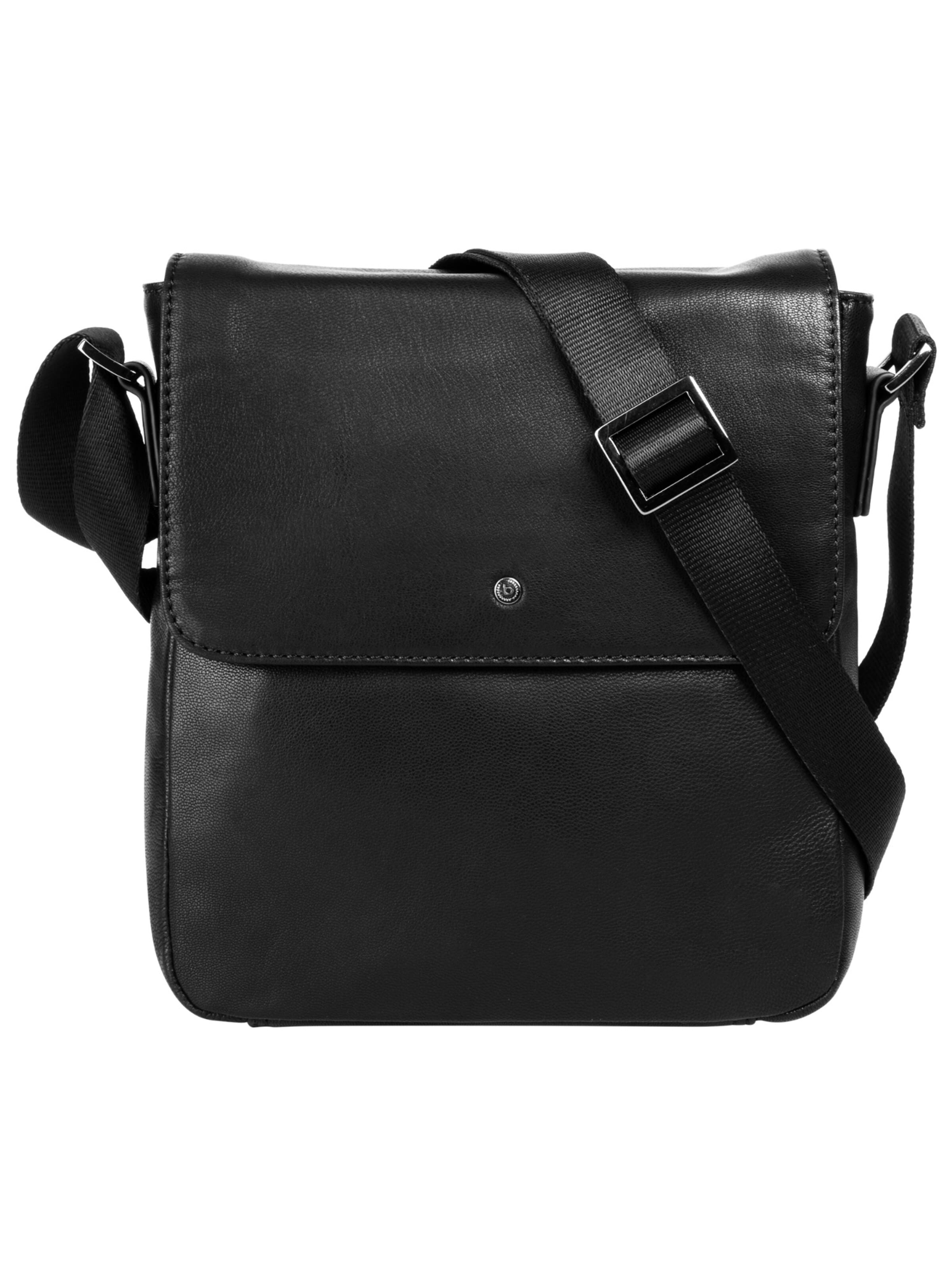 bugatti - Bolso de hombro 'BLACK MAGIC' en negro: frente