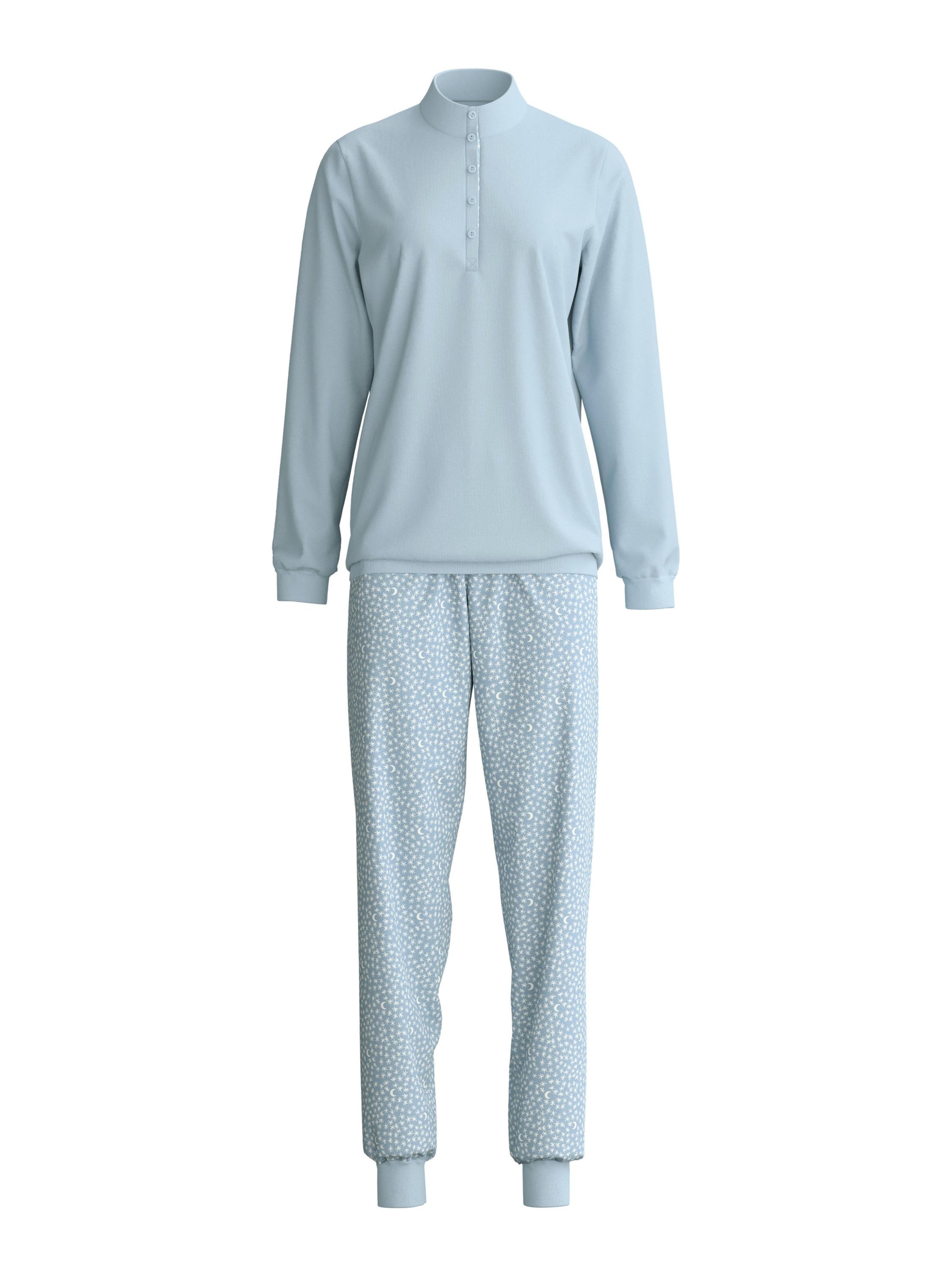 Pigiama 'Midnight Dreams' di CALIDA in grigio: frontale