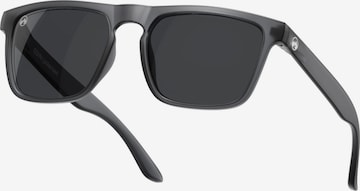 Mowmow Sportzonnebril 'MowMow Thor Sunglasses - Polarized - Men - Women - Black' in Grijs: voorkant