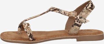 LAZAMANI Sandalen in Beige