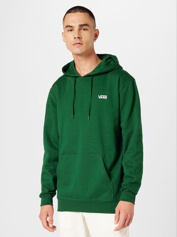 VANS Sweatshirt in Green: front