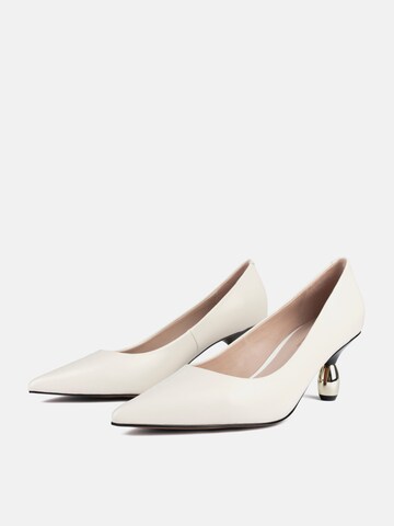 Escarpins 'ITALIAN JOB' L37 HANDMADE SHOES en blanc