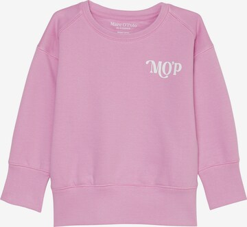 Marc O'Polo Sweatshirt in Roze: voorkant