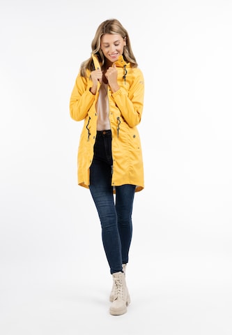 Manteau fonctionnel Usha en jaune