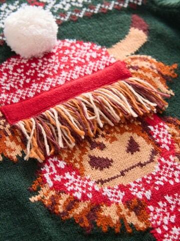 Next Sweter w kolorze zielony