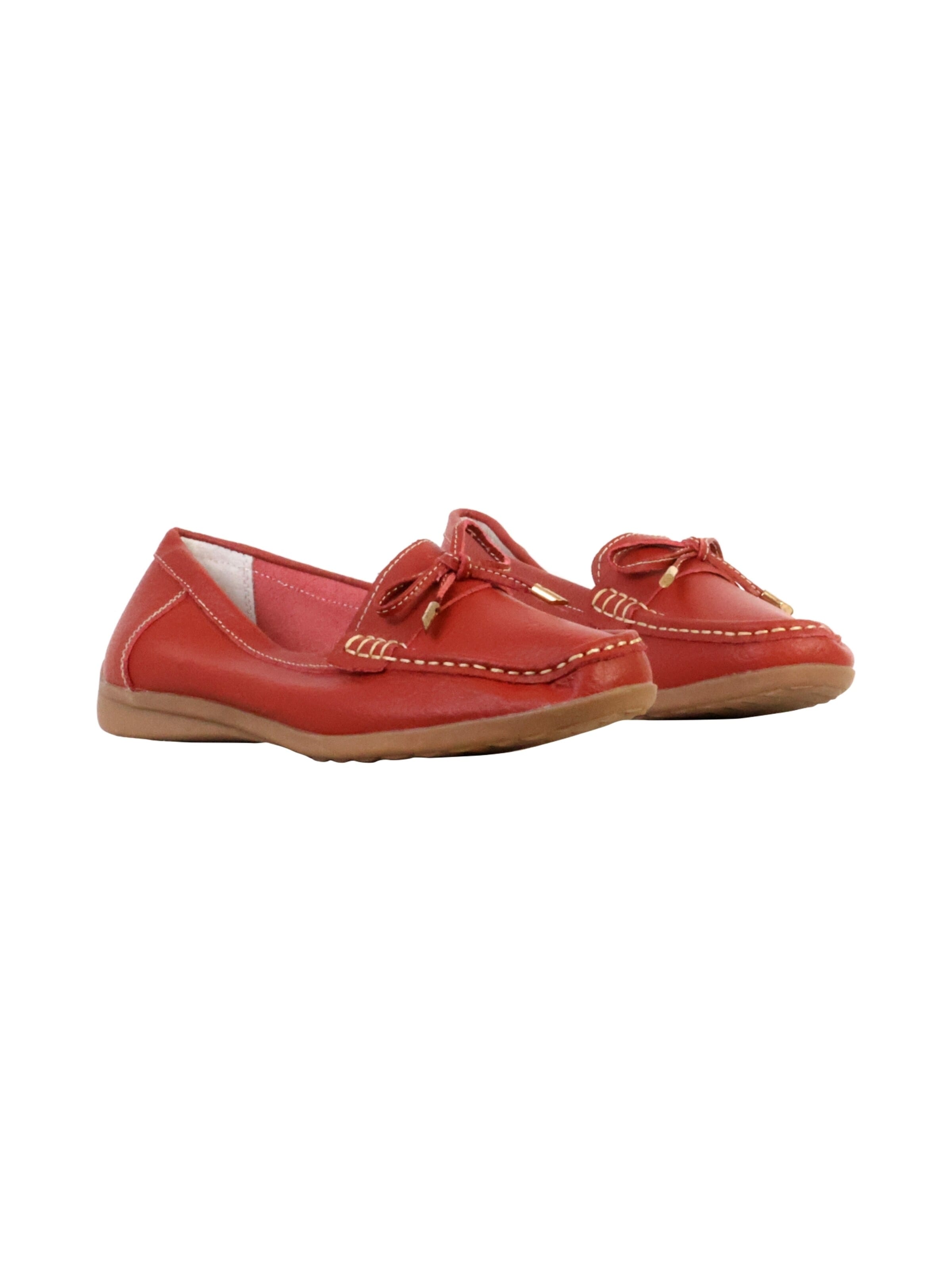Super Mode - Zapatillas 'LBS-Ledermokassin' en rojo