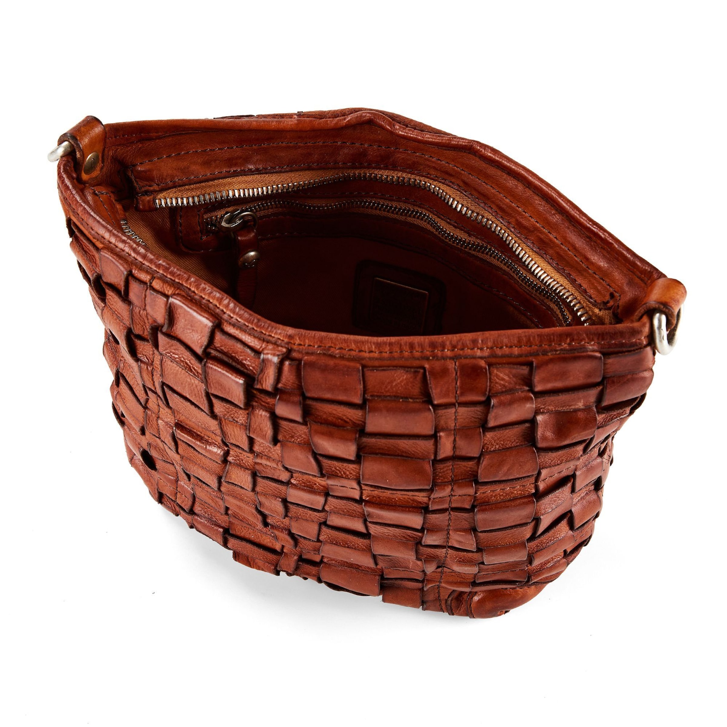 Campomaggi Schoudertas 'Beth' in Bruin