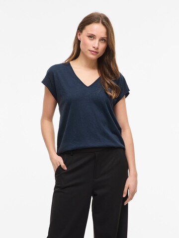 T-shirt 'VISyma' VILA en bleu : devant