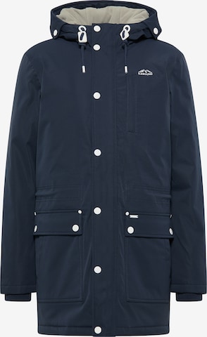 ICEBOUND Winter parka in Blue: front