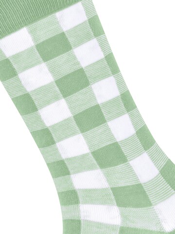 BURLINGTON Socken 'Vichy'‌‌‌‌‌‌‌ in Grün