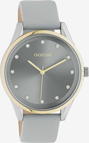 OOZOO Analog Watch in Grey: front