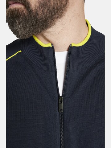Charles Colby Knit cardigan ' Duke Glennson ' in Blue