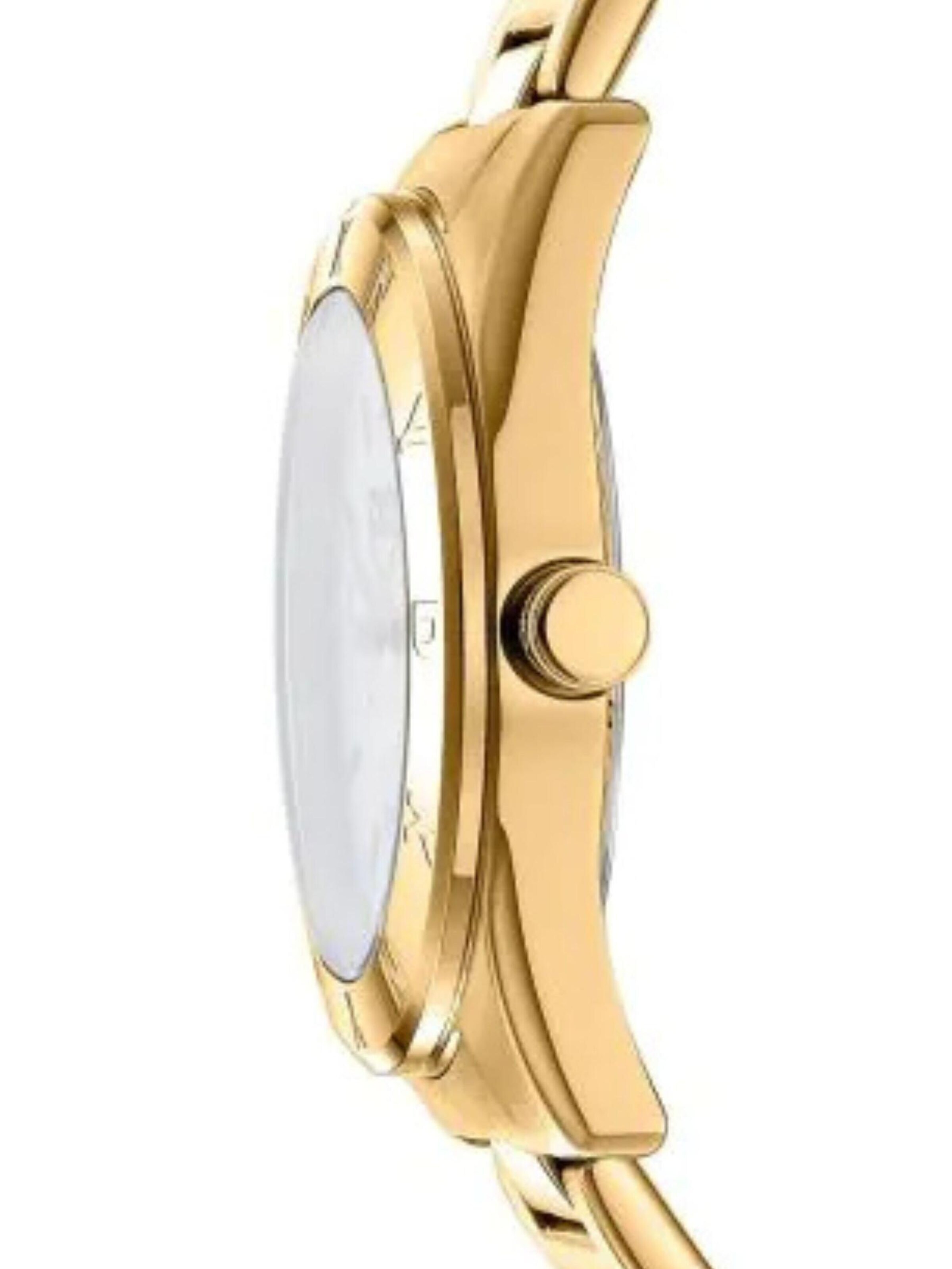 Montre à affichage analogique 'Chambers Multi' DKNY en or