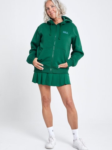 SPORTKIND Sportjas 'Unisex Zip Hoodie' in Groen